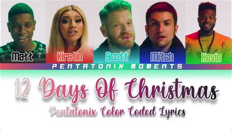 pentatonix 12 days of christmas|on the first day of christmas by pentatonix.